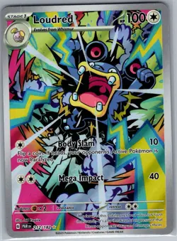 Loudred 212/182 SV04: Paradox Rift - Pokemon Card - NM - Image 1
