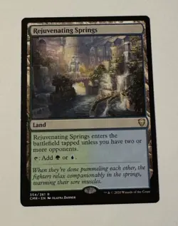 MTG Rejuvenating Springs - Commander Legends Regular NM - Image 1