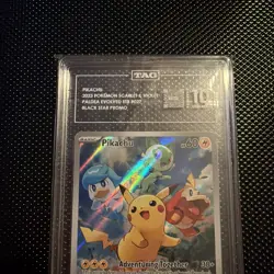 TAG 10 Pikachu 027 Sv: Scarlet & Violet Promo Cards Holo - Image 3