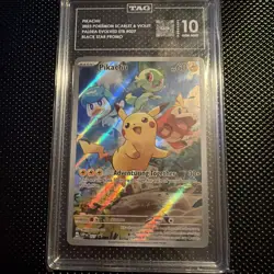 TAG 10 Pikachu 027 Sv: Scarlet & Violet Promo Cards Holo - Image 4