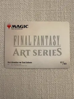Vivi Ornitier Art Card Art Series: Final Fantasy 17/53 MTG Magic NM - Image 2