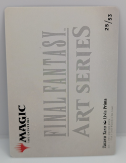 Tataru Taru - Art Series 25/53 - Final Fantasy MTG - Art Card MTG - Image 2