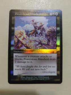Powerstone Minefield FOIL Apocalypse Played - Image 1
