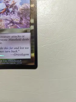 Powerstone Minefield FOIL Apocalypse Played - Image 3