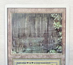 1x Bayou Revised Edition Dual Land MTG Magic the Gathering LP/NM - Image 2