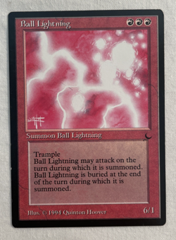 1x Ball Lightning The Dark MTG Magic the Gathering LP - Image 1