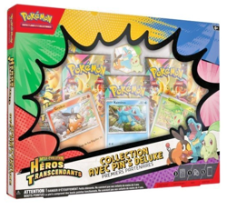 COFFRET Pokemon COLLECTION Pin's Deluxe ME2.5 Heros Transcendants FR Neuf Scelle - Image 1