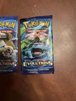 Pokemon TCG: XY- (2) EVOLUTIONS Booster Packs- NEW/FACTORY SEALED - Image 3