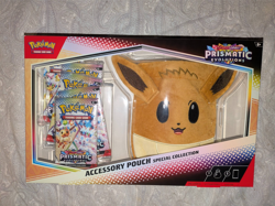 Pokemon TCG S&V Prismatic Evolutions Eevee Accessory Pouch - Image 1