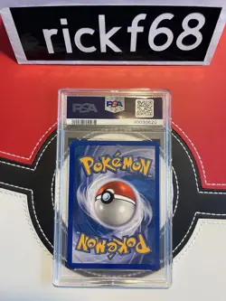 2002 POKEMON EXPEDITION 21 NINETALES-REV.FOIL PSA 8 - Image 2