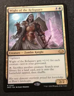 Wight Of The Reliquary - MH3 - MTG - EN - NM - 0207 - Image 1