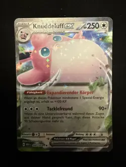 Pokemon TCG - 151 - Knuddeluff EX 040/165 -NM/M - Deutsch 🇩🇪 - Image 1