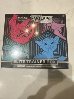 Pokemon Sword & Shield Evolving Skies Elite Trainer Box With Small Corner Dents - Image 1