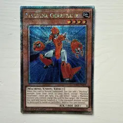 Yu-Gi-Oh Machina Gearframe RA03-EN234 Quarter Century Secret Rare 1st Edition - Image 1