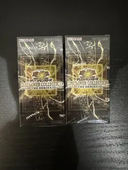 Yu-Gi-Oh TCG Limit Over The Collection Heroes Booster Box Sealed Japanese - Image 1
