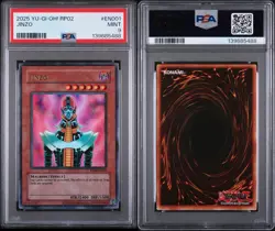 2025 YU-GI-OH! RP02-RETRO PACK 2 #EN001 JINZO PSA 9 - Image 3