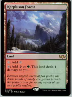 Karplusan Forest R Commander: Tarkir: Dragonstorm 374 NM - Image 1