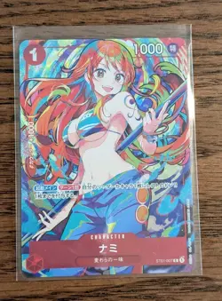 Nami C ST01-007 PROMO THE BEST Storage Box Set One Piece Card Japanese - Image 1