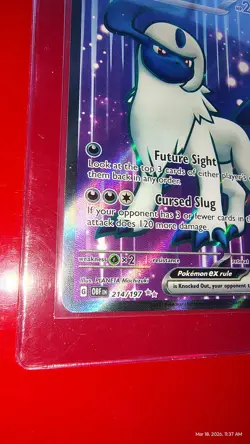 Absol EX Full Art Ultra Rare - 214/197 - Obsidian Flames Pokemon Cards TCG - Image 5