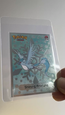 💥 Shiny ARTICUNO Pokemon Vintage Art CARD Metallic Foil Collectible Anime NM💥 - Image 2