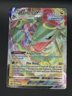 Rayquaza VMAX 102/159 Crown Zenith Holo Pokemon Card NM - Image 1
