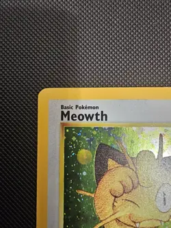 Pokemon TCG 2000 Meowth Black Star Promos Holo Card Wizards Black Star Promos 10 - Image 2