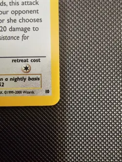 Pokemon TCG 2000 Meowth Black Star Promos Holo Card Wizards Black Star Promos 10 - Image 5