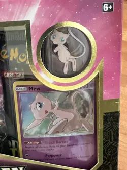Pokemon Trading Card Game Hidden Fates Pin Collection Mew Promo Kit English - Image 2