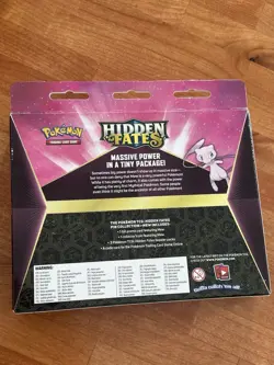 Pokemon Trading Card Game Hidden Fates Pin Collection Mew Promo Kit English - Image 4
