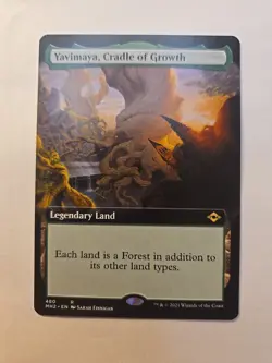 Yavimaya, Cradle of Growth (Extended Art) Modern Horizons 2 MINT MTG - Image 1