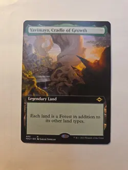 Yavimaya, Cradle of Growth (Extended Art) Modern Horizons 2 MINT MTG - Image 2