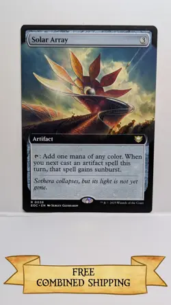 Solar Array (Extended Art) Commander: Edge of Eternities Regular - Image 1