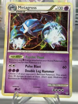 Metagross - 4/95 HS—Unleashed - Pokemon TCG - 2010 - Image 2