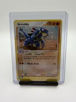 Pokemon TCG- 2003 Armaldo 1/100 Holo Sandstorm HP - Image 1