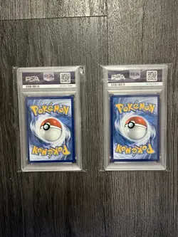 Pokemon Sylveon EX Prismatic Evolutions Stamp + Glaceon 026/131 Promo PSA 9 Holo - Image 2