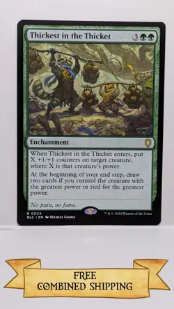 Thickest in the Thicket Commander: Bloomburrow Regular - Image 1