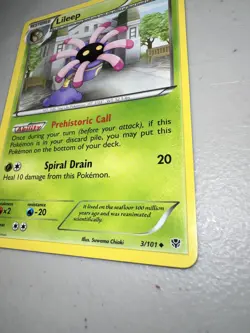 Pokemon Lileep 3/101 Plasma Blast Regular - Image 3