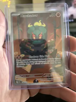 Pokemon TCG Marshadow 146/132 Mega Evolution Illustration Rare Holo - Image 1