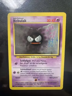 Pokemon German Base Set Nebulak (Gastly) & Alpollo (Haunter) - Image 2