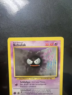 Pokemon German Base Set Nebulak (Gastly) & Alpollo (Haunter) - Image 3