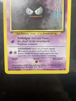 Pokemon German Base Set Nebulak (Gastly) & Alpollo (Haunter) - Image 4