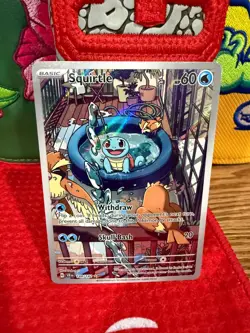 Squirtle 148/142 Sv07: Stellar Crown Holo- Pokemon TCG - Image 1