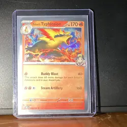 Pokemon Ethan's Typhlosion 034/182 Sv10: Destined Rivals Rare Holo 170 HP - Image 1