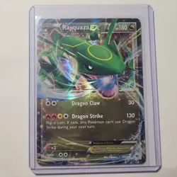 Pokemon Rayquaza EX 60/108 Roaring Skies Ultra Rare Holo HP180 - Image 1