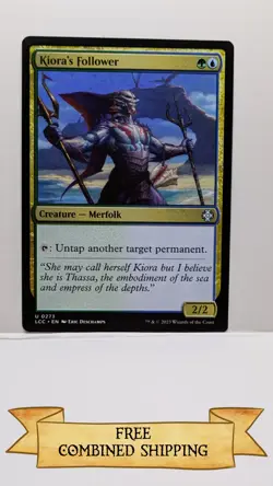 Kiora's Follower Commander: the Lost Caverns of Ixalan Regular - Image 1