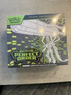 Pokemon TCG Perfect Order Pokemon Center ETB (New & Sealed) in hand - Image 1