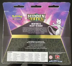 Pokemon Hidden Fates Pin Collection Mewtwo FACTORY SEALED - Image 2