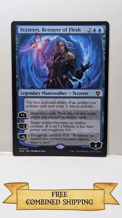 Tezzeret, Betrayer of Flesh Commander: Murders at Karlov Manor Regular - Image 1