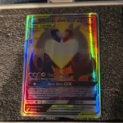 Pokemon Latias & Latios GX TAG TEAM Full Art Ultra Rare Holo 170/181 Sm-Team Up - Image 2