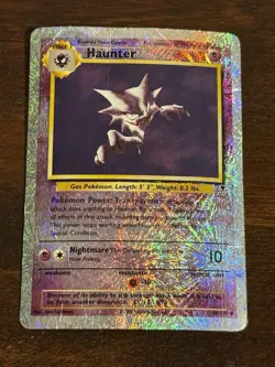 2002 Pokemon Haunter 46/110-Reverse Holo Legendary Collection - Image 1